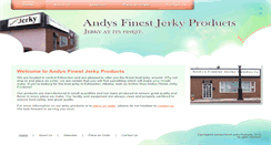 Desktop Screenshot of andysbeefjerky.com