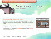 Tablet Screenshot of andysbeefjerky.com